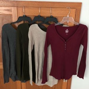 Four Sweaters: Size Small